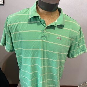 Lacoste Mens XL Striped Short Sleeve Polo